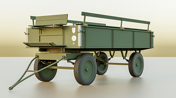 german cargo trailei